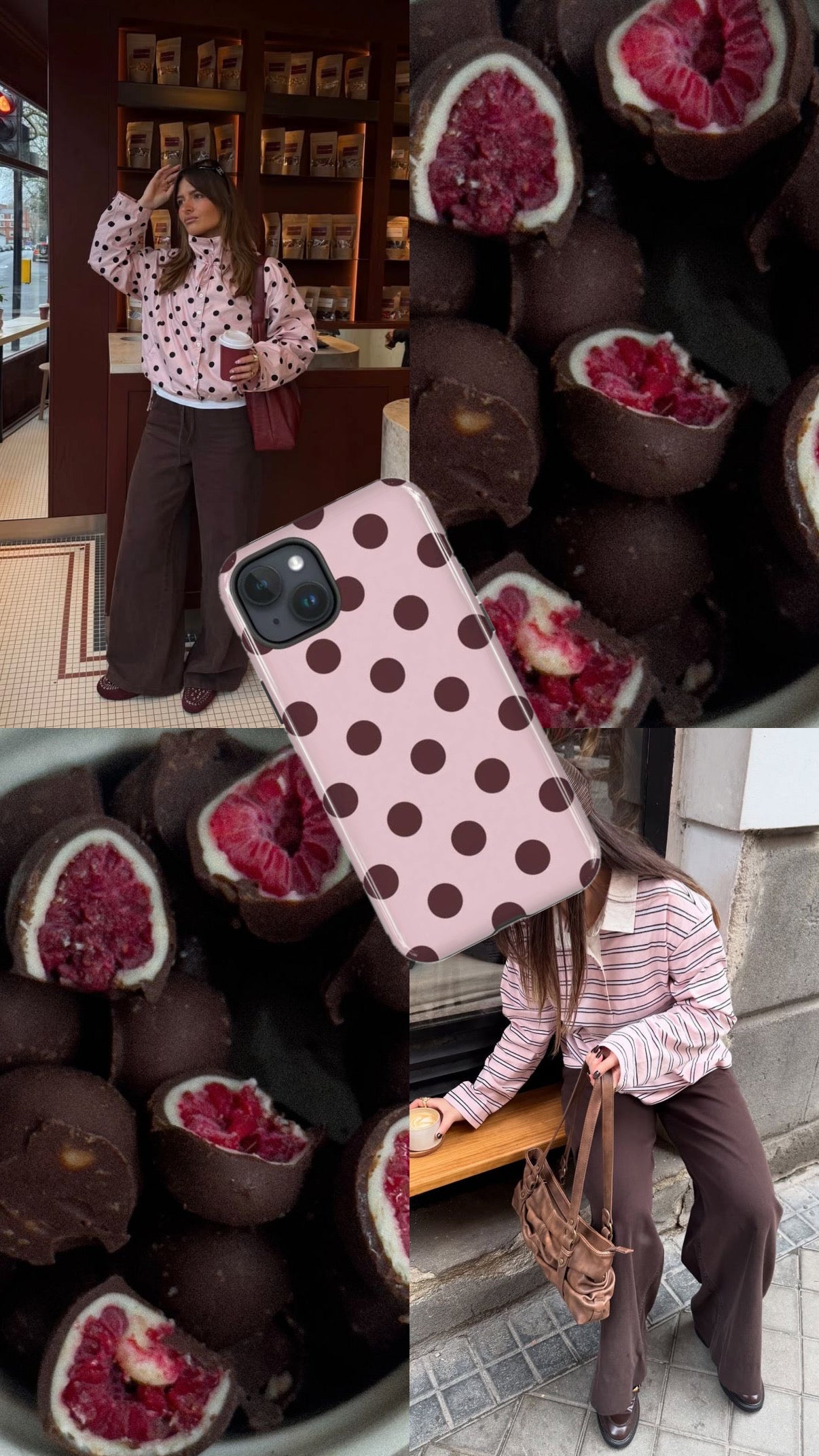 Case Polka rosa