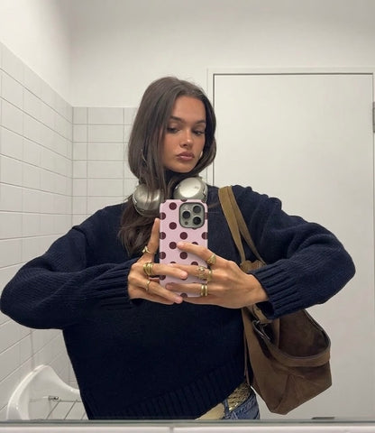 Case Polka rosa